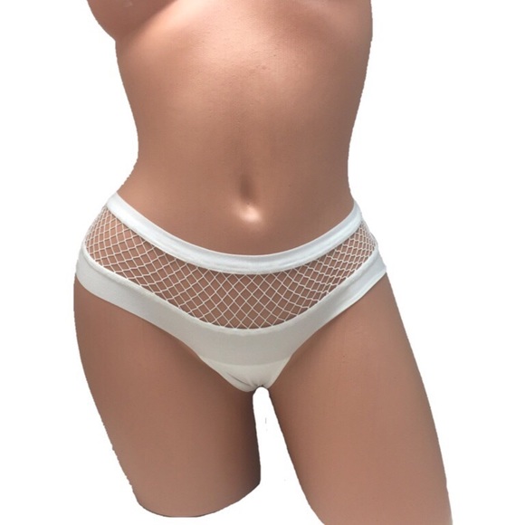 New XS Victoria’s Secret Cheeky Panty Fishnet